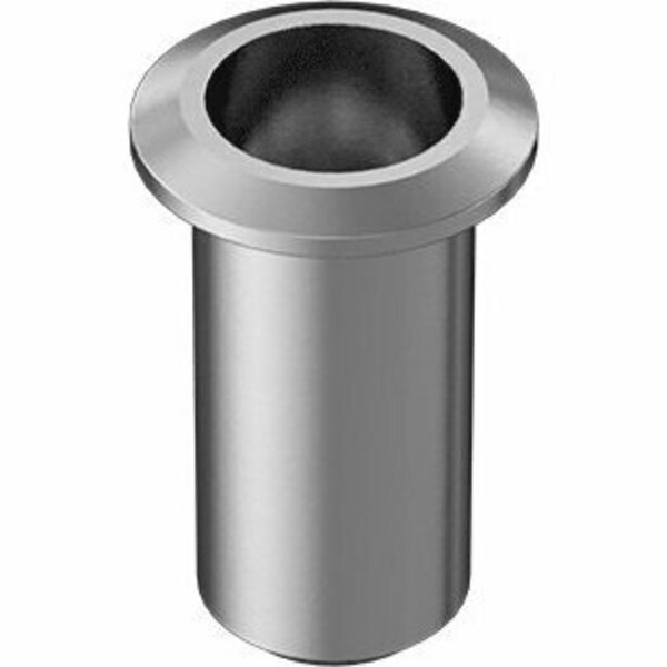 Bsc Preferred Aluminum Rivet Nut 1/4-20 Internal Thread .080-.140 Material Thickness, 25PK 93482A691